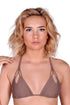 Luli Fama Cosita Buena Zig Zag Knotted Cut Out Triangle Top